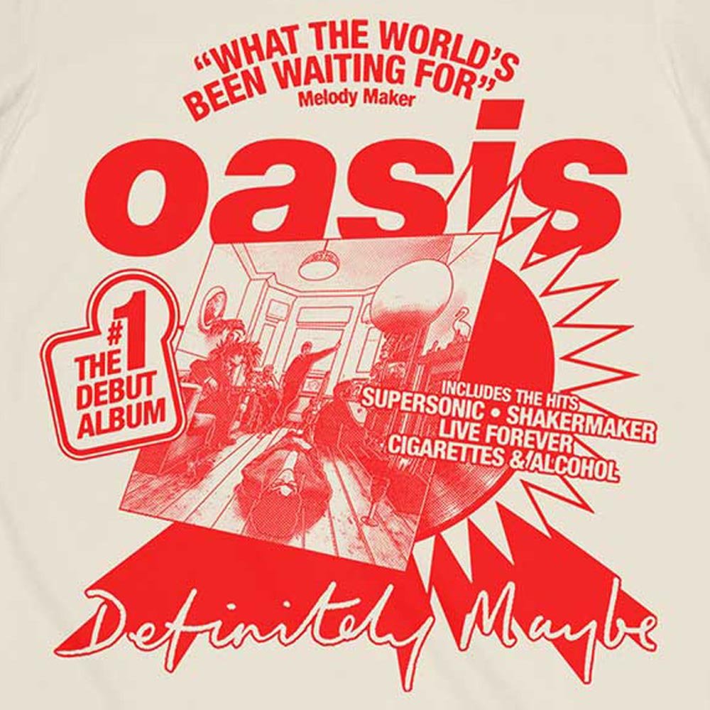 OASIS オアシス (10月 来日 記念 ) - What The World's Been Waiting For / Tシャツ / メンズ - PGS