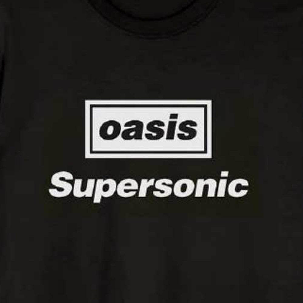 OASIS オアシス (映画「オアシス:ドント・ルック・バック・イン・アンガー」公開 ) - Supersonic Title / Tシャツ / メンズ