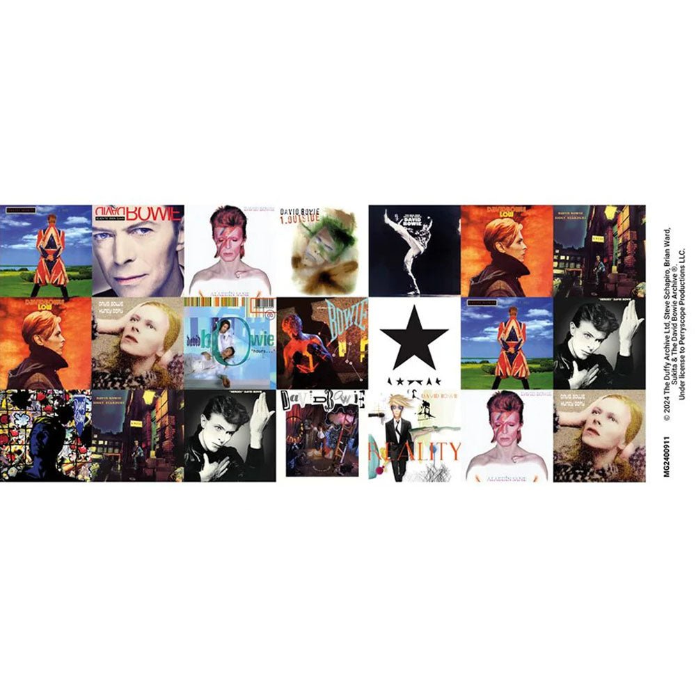 DAVID BOWIE デヴィッドボウイ - Albums Collage / マグカップ - PGS