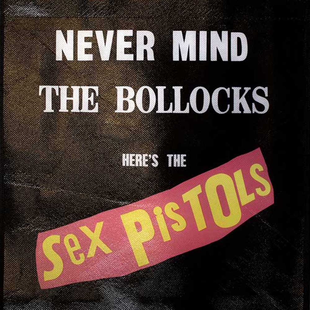 SEX PISTOLS セックスピストルズ - Never Mind The Bollocks Original Album / Black / トートバッグ - PGS