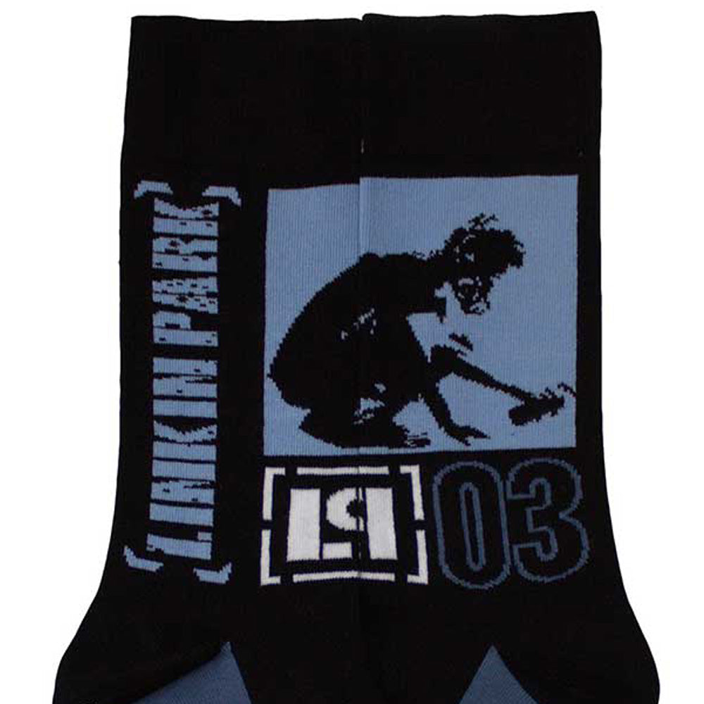 LINKIN PARK リンキンパーク (結成 30周年 ) - Crouching / ソックス / メンズ