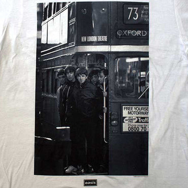【予約商品】 OASIS オアシス (10月 来日 記念 ) - London Bus Photo / Tシャツ / メンズ