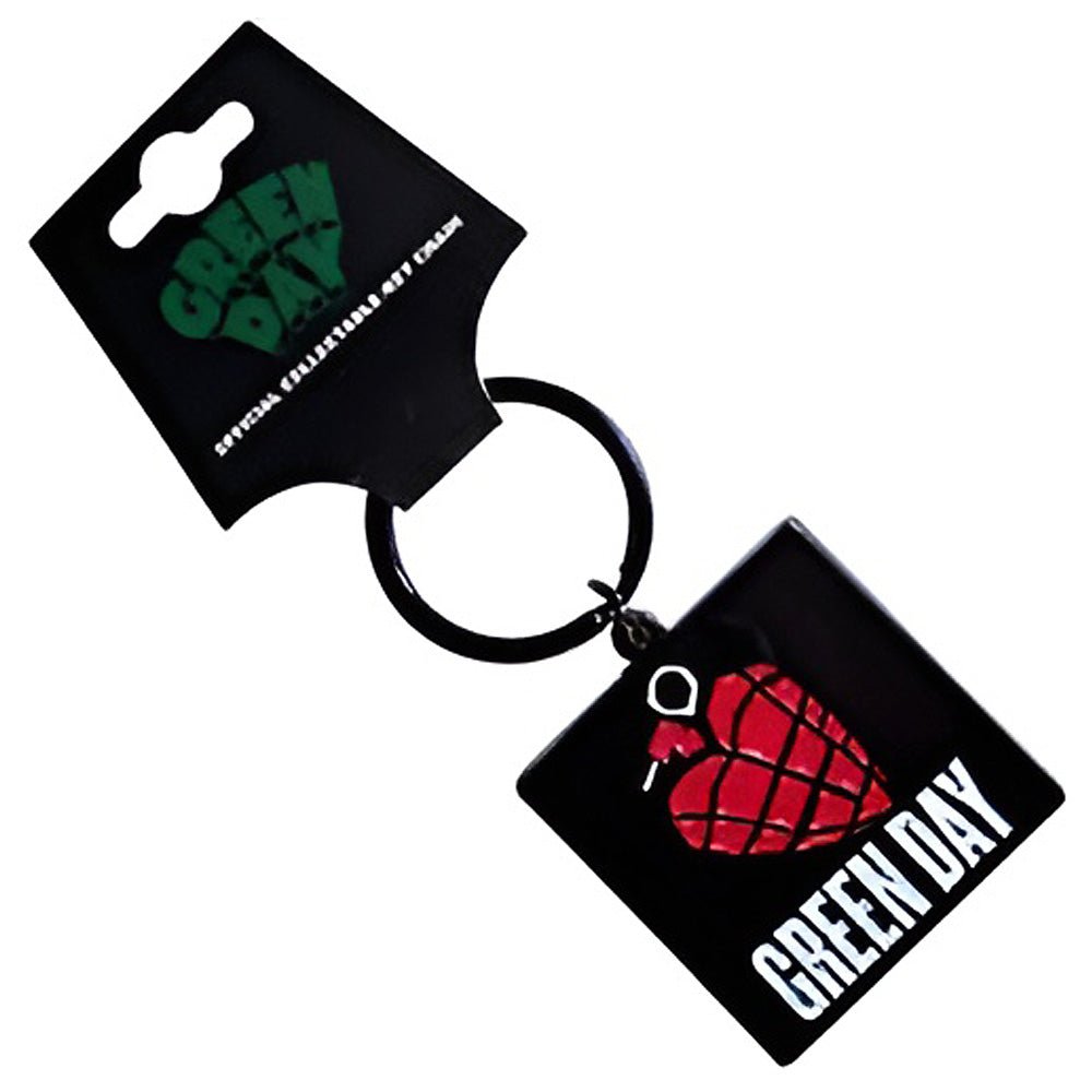 GREEN DAY グリーンデイ - Grenade Logo / キーホルダー - PGS