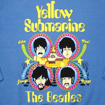 THE BEATLES ビートルズ (結成 65周年 ) - Yellow Submarine Heads In Circles / 長袖 / パーカー・スウェット / メンズ - PGS