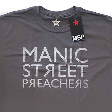 MANIC STREET PREACHERS マニックストリートプリーチャーズ - Reversed Logo / Tシャツ / メンズ - PGS