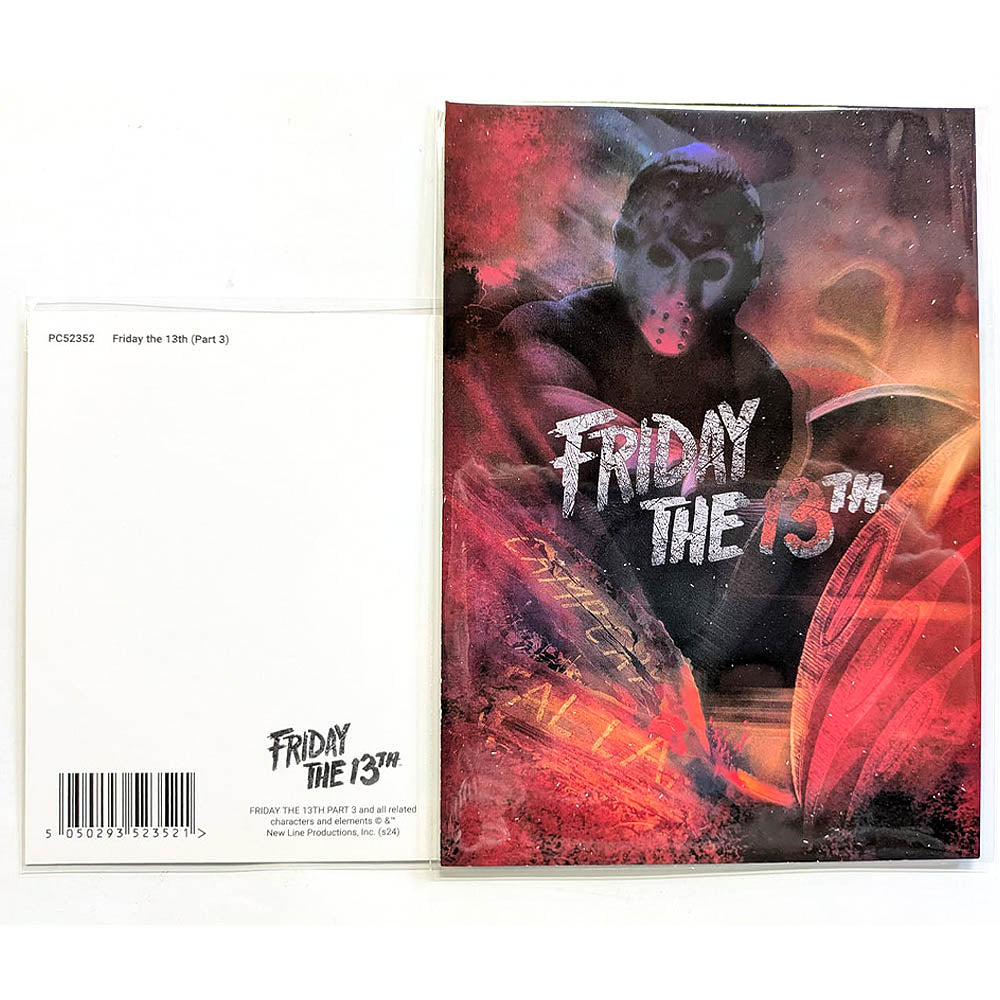 FRIDAY THE 13TH 13日の金曜日 - Friday The 13Th Part 3 / ポストカード・レター