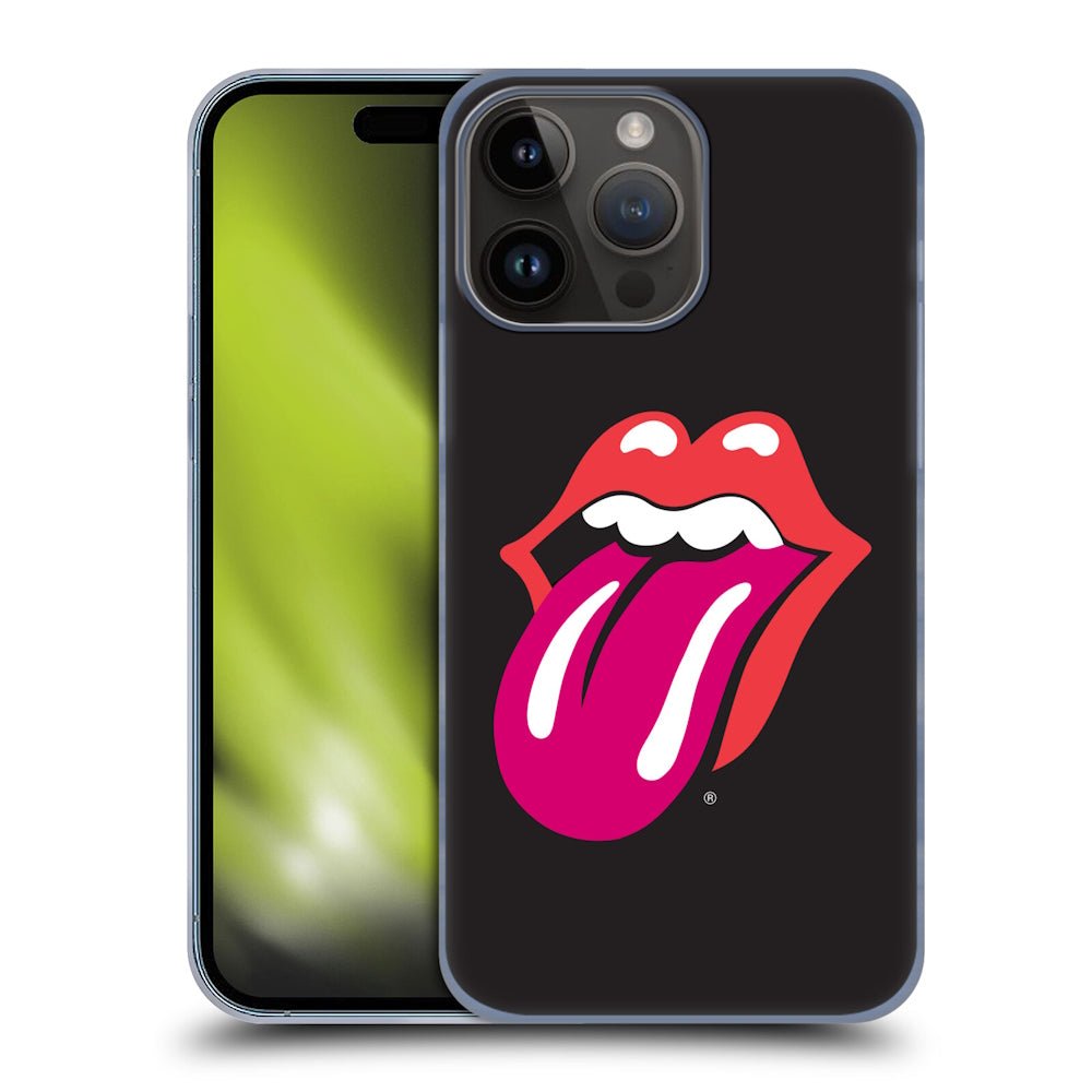 ROLLING STONES ローリングストーンズ (来日 35周年 記念 ) - Pink Tongue ハード case / Apple iPhoneケース - PGS