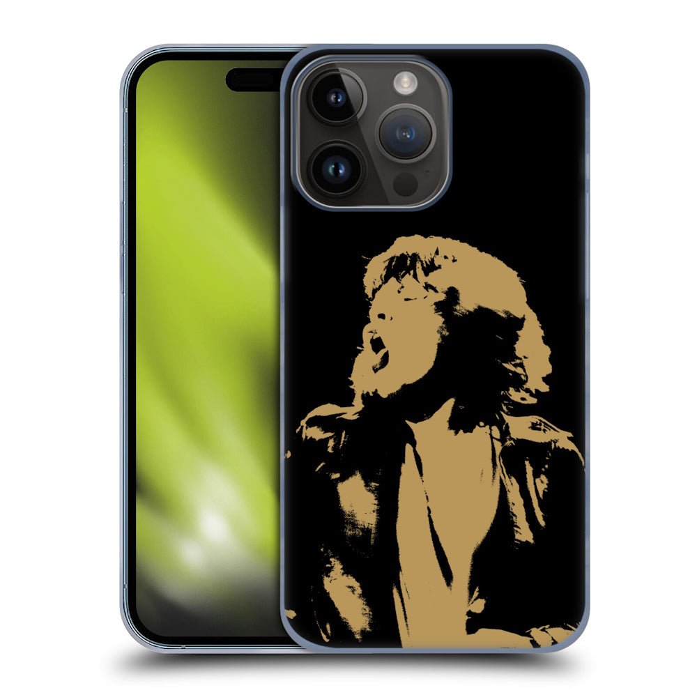 ROLLING STONES ローリングストーンズ (来日 35周年 記念 ) - Mick Jagger Grunge ハード case / Apple iPhoneケース - PGS