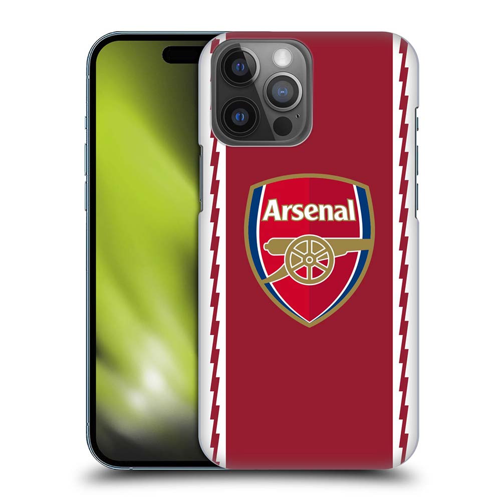 ARSENAL FC アーセナルFC - 2022/23 Crest Kit / Home ハード case / Apple iPhoneケース - PGS