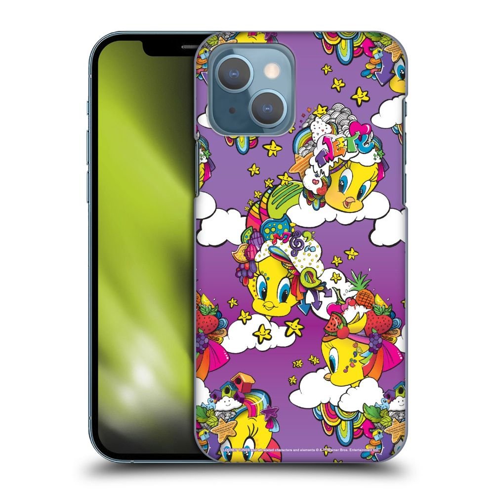 LOONEY TUNES ルーニーテューンズ - Patterns / Tweety Purple ハード case / Apple iPhoneケース - PGS