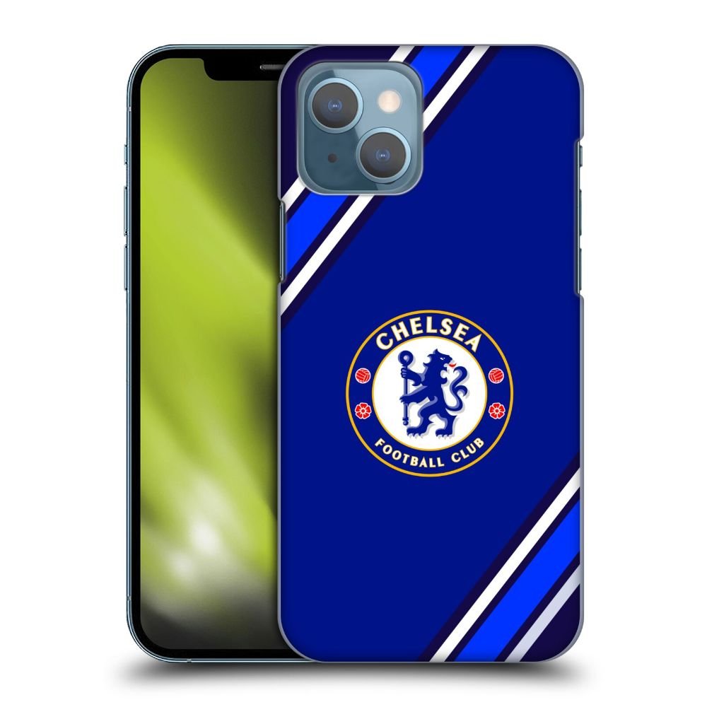 CHELSEA FC チェルシーFC - Stripes ハード case / Apple iPhoneケース - PGS