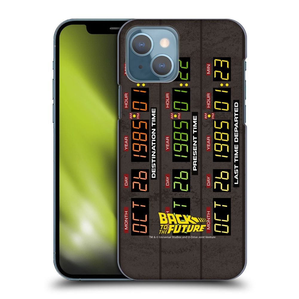 BACK TO THE FUTURE バックトゥザフューチャー (劇場公開 40周年 ) - Time Circuits ハード case / Apple iPhoneケース - PGS