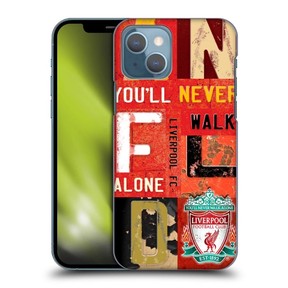 LIVERPOOL FC リヴァプールFC - Vintage Plate Anfield ハード case / Apple iPhoneケース - PGS