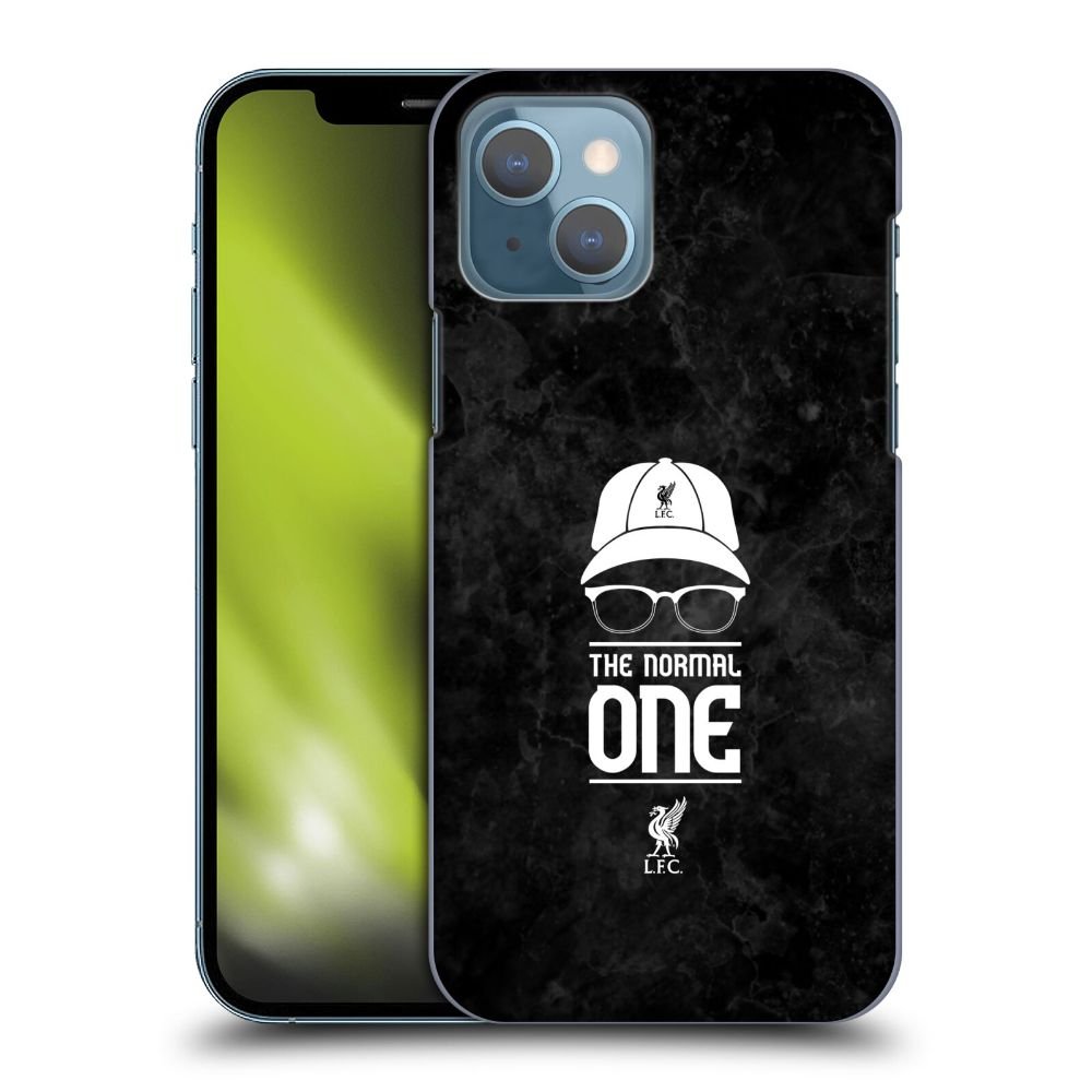 LIVERPOOL FC リヴァプールFC - Normal Black Grunge ハード case / Apple iPhoneケース - PGS