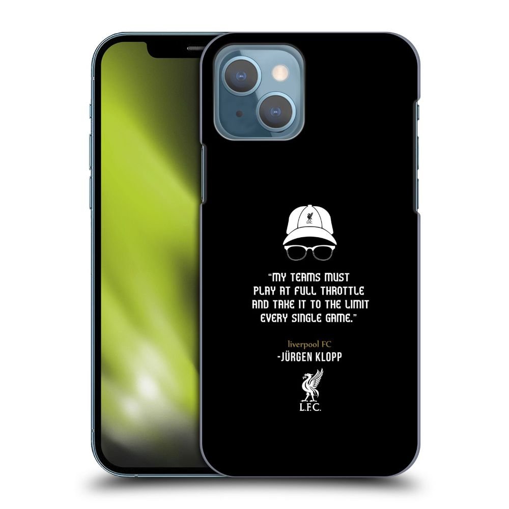 LIVERPOOL FC リヴァプールFC - Full Throttle Icon ハード case / Apple iPhoneケース - PGS