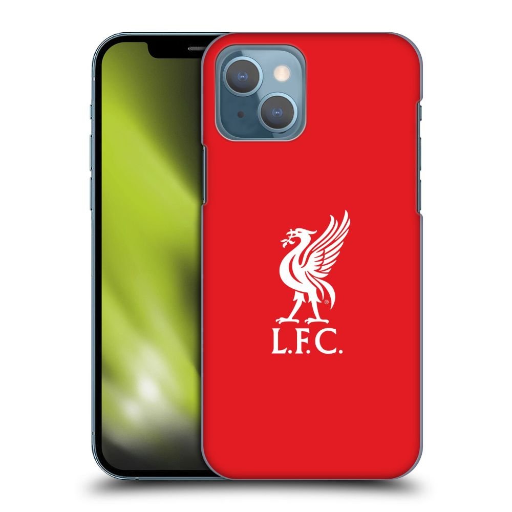 LIVERPOOL FC リヴァプールFC - White Logo In Red ハード case / Apple iPhoneケース - PGS