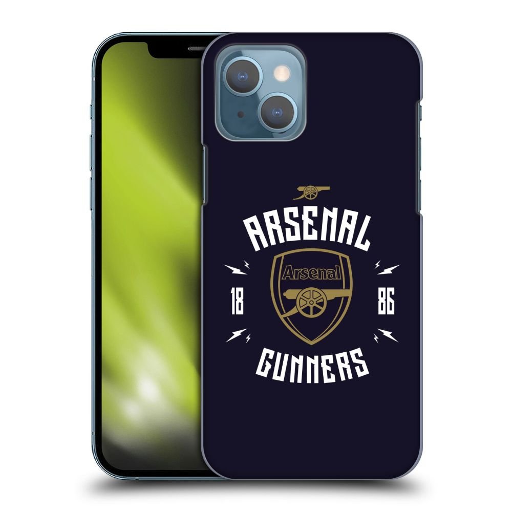 ARSENAL FC アーセナルFC - Typography / Gunners ハード case / Apple iPhoneケース - PGS