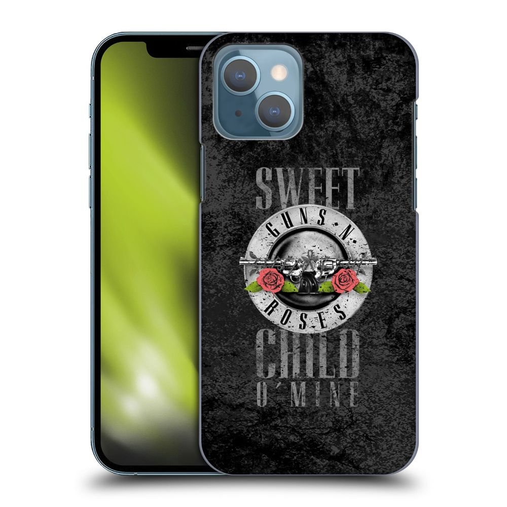GUNS N ROSES ガンズアンドローゼズ (結成 40周年 ) - Sweet Child O' Mine ハードcase / Apple iPhoneケース - PGS