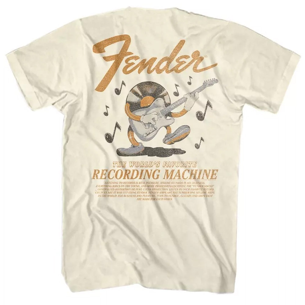 FENDER フェンダー - RECORDING MACHINE / バックプリントあり / Tシャツ / メンズ