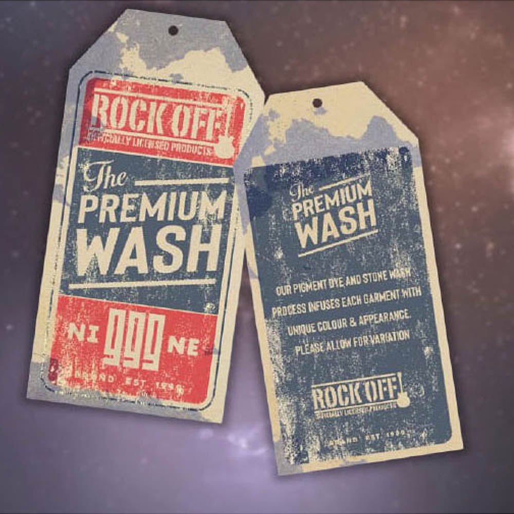 MOTLEY CRUE モトリークルー (来日 40周年 ) - No Fun Tour '84 / バックプリントあり / Stone Wash / Tシャツ / メンズ - PGS