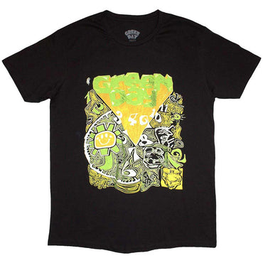 GREEN DAY グリーンデイ - Psychedelic Kerplunk / バックプリントあり / Tシャツ / メンズ - PGS