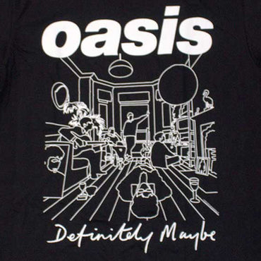 【予約商品】 OASIS オアシス (10月 来日 記念 ) - Definitely Maybe Line Drawing / Tシャツ / メンズ - PGS