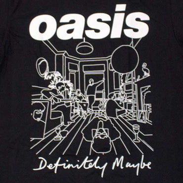 【予約商品】 OASIS オアシス (10月 来日 記念 ) - Definitely Maybe Line Drawing / Tシャツ / メンズ