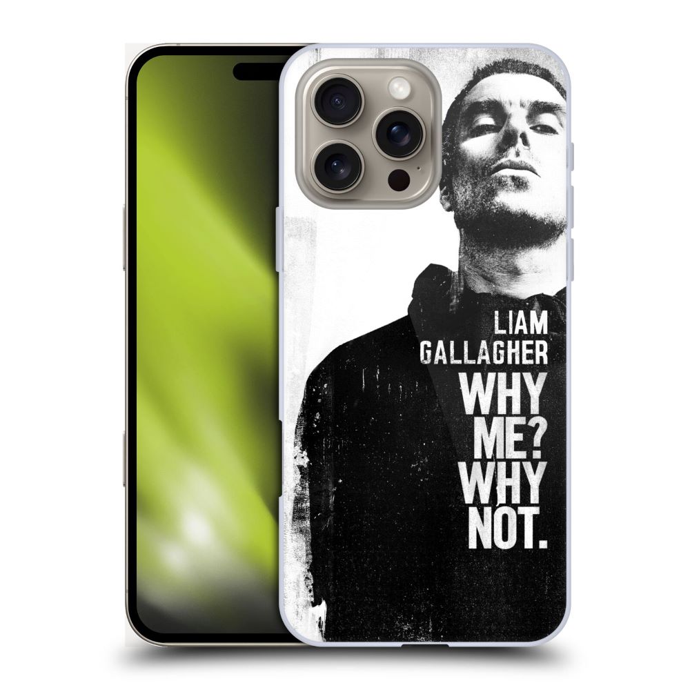 OASIS - (映画「オアシス:ドント・ルック・バック・イン・アンガー」公開 ) - Liam Gallagher Graphics Why Me ハード case