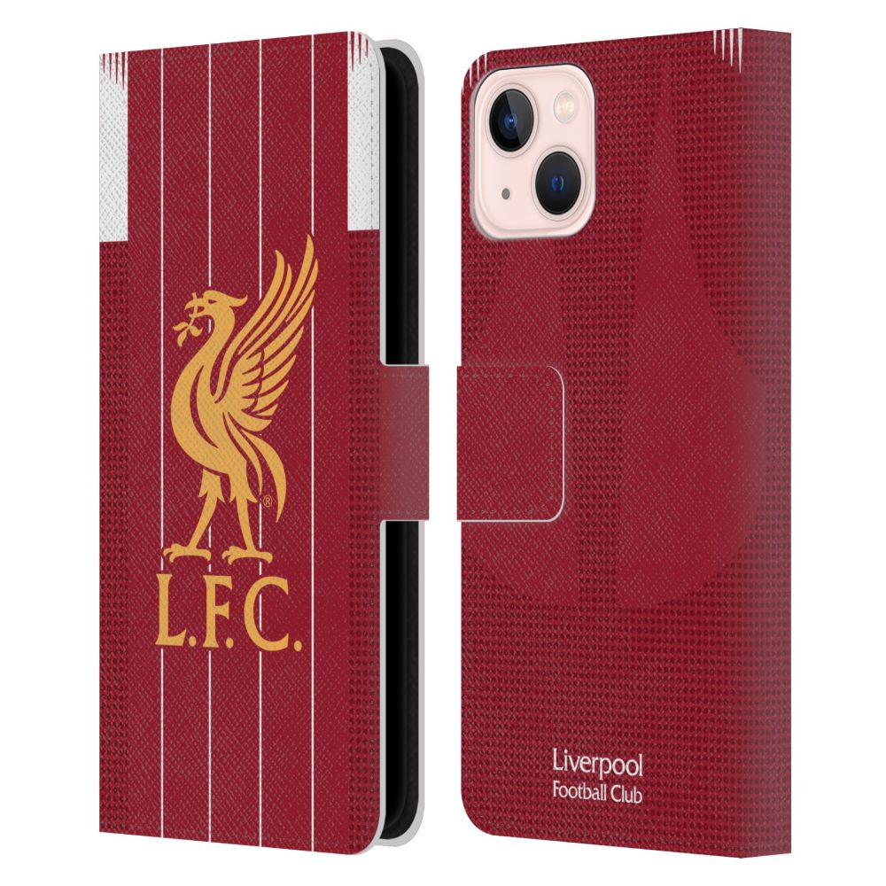 LIVERPOOL FC リヴァプールFC - 2019/20 Kit / Home レザー手帳型 / Apple iPhoneケース - PGS