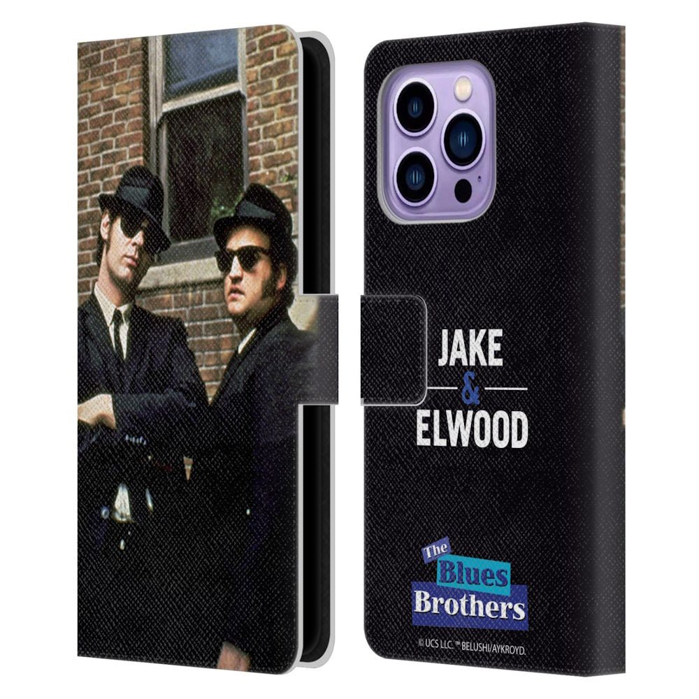 BLUES BROTHERS ブルースブラザーズ (公開 45周年 ) - Photo レザー手帳型 / Apple iPhoneケース - PGS