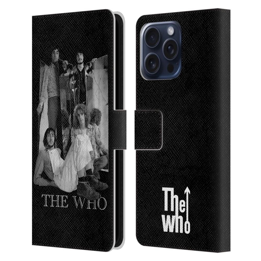THE WHO ザ・フー (映画公開記念 ) - Band Art / Mirror Mono Distress レザー手帳型 / Apple iPhoneケース - PGS