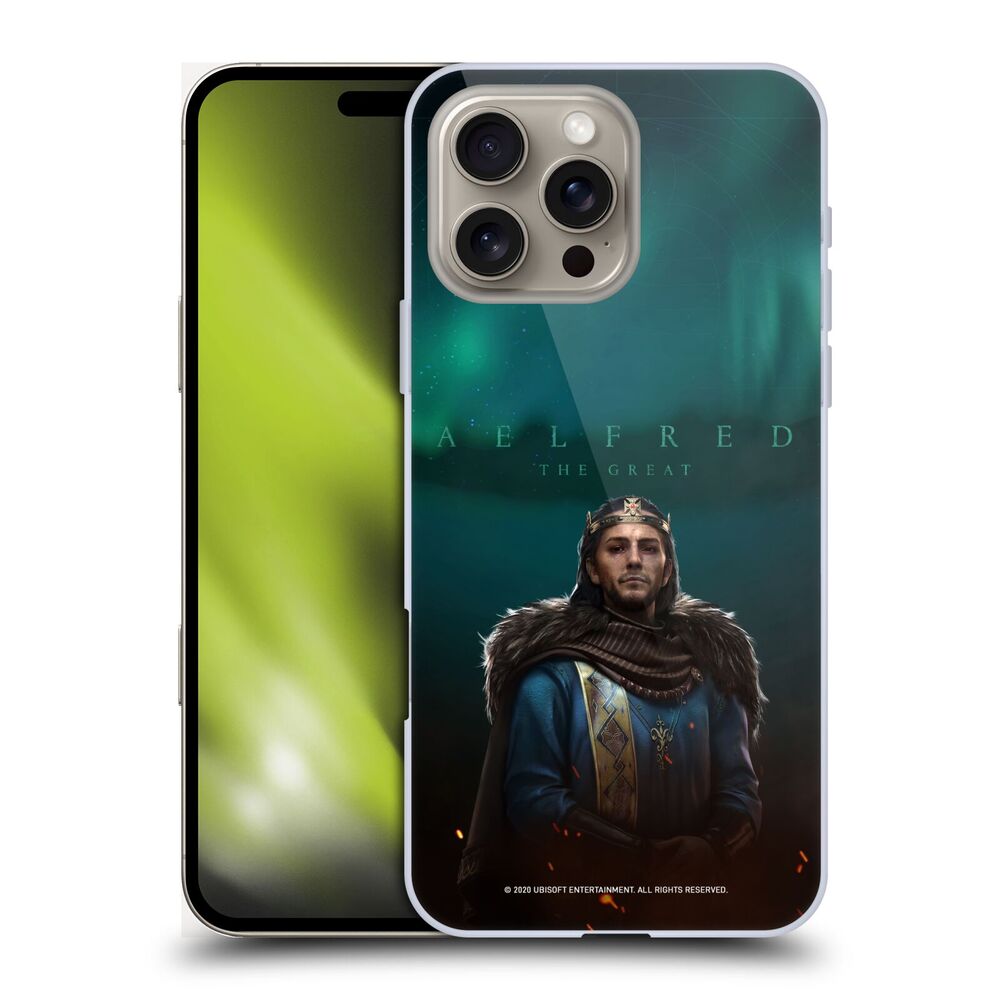 ASSASSINS CREED アサシンクリード - Valhalla Key Art / Alfred The Great ハード case / Apple iPhoneケース - PGS