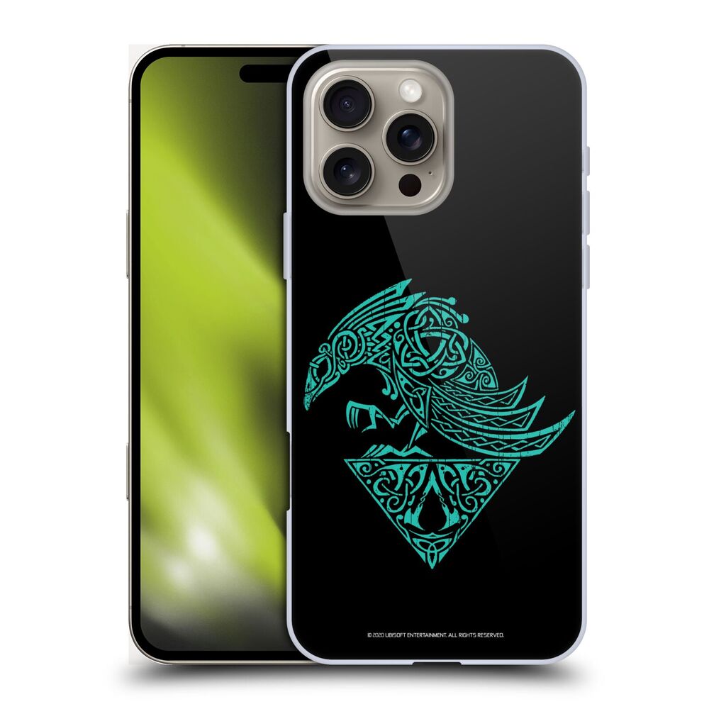 ASSASSINS CREED アサシンクリード - Valhalla Symbols And Patterns / Raven ハード case / Apple iPhoneケース - PGS