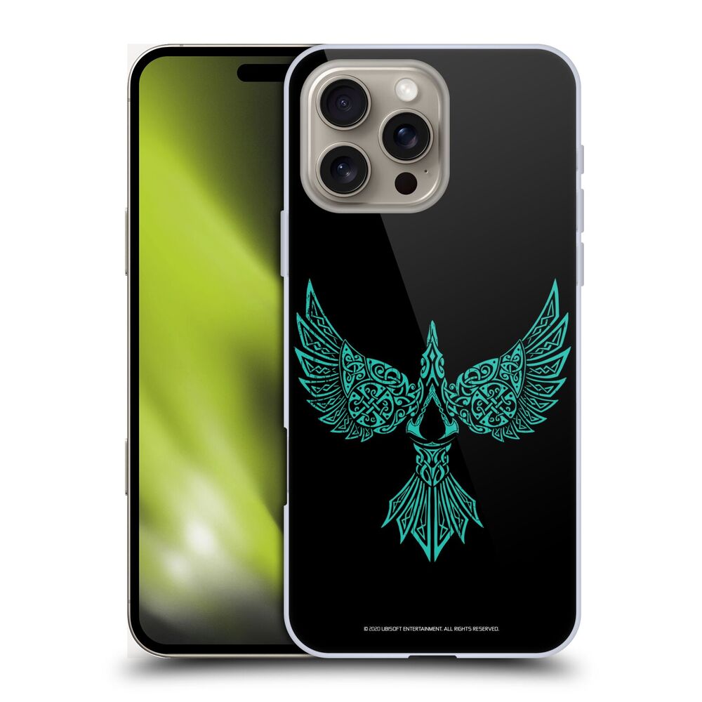 ASSASSINS CREED アサシンクリード - Valhalla Symbols And Patterns / Raven Design ハード case / Apple iPhoneケース - PGS