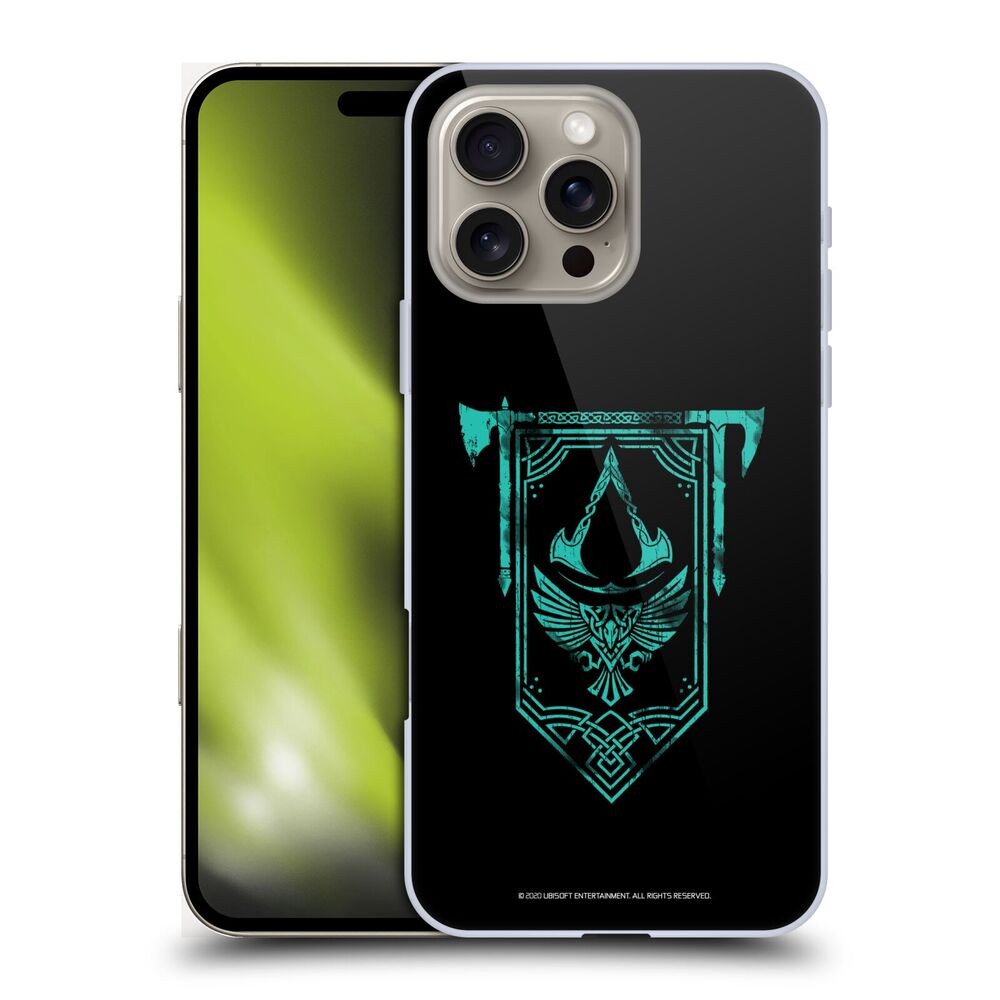 ASSASSINS CREED アサシンクリード - Valhalla Symbols And Patterns / ACV Banner ハード case / Apple iPhoneケース - PGS