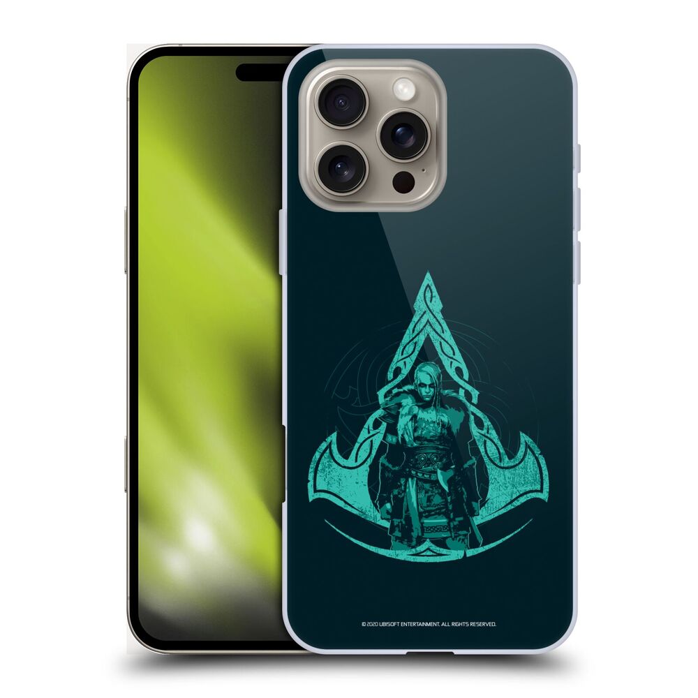 ASSASSINS CREED アサシンクリード - Valhalla Compositions / Crest And Female Eivor ハード case / Apple iPhoneケース - PGS