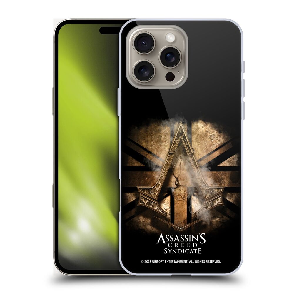 ASSASSINS CREED アサシンクリード - Syndicate Logo Art / Gold Shilling Necklace ハード case / Apple iPhoneケース - PGS