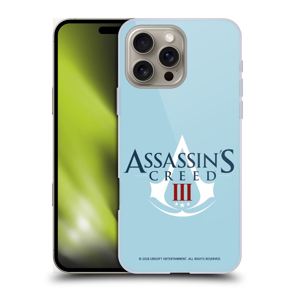 ASSASSINS CREED アサシンクリード - III Logos / Crest 2 ハード case / Apple iPhoneケース - PGS