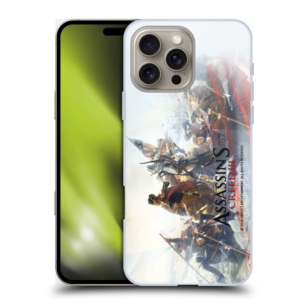 ASSASSINS CREED アサシンクリード - III Key Art / Delaware Poster ハード case / Apple iPhoneケース - PGS