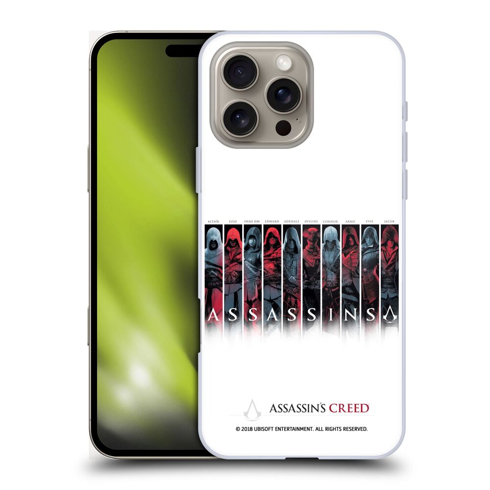 ASSASSINS CREED アサシンクリード - Legacy Typography / Characters ハード case / Apple iPhoneケース - PGS