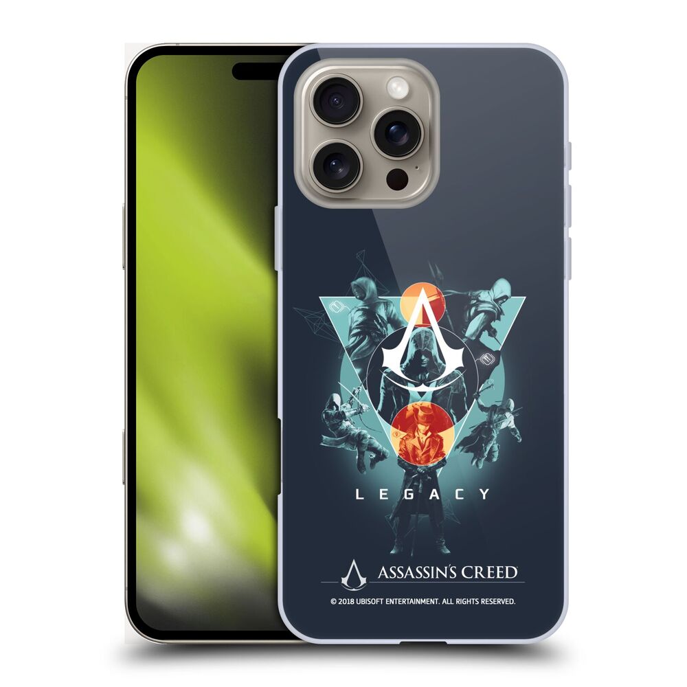 ASSASSINS CREED アサシンクリード - Legacy Character Artwork / Geometric ハード case / Apple iPhoneケース - PGS