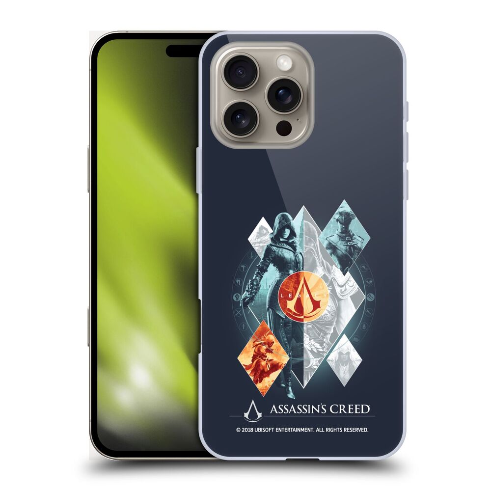 ASSASSINS CREED アサシンクリード - Legacy Character Artwork / Diamonds ハード case / Apple iPhoneケース - PGS