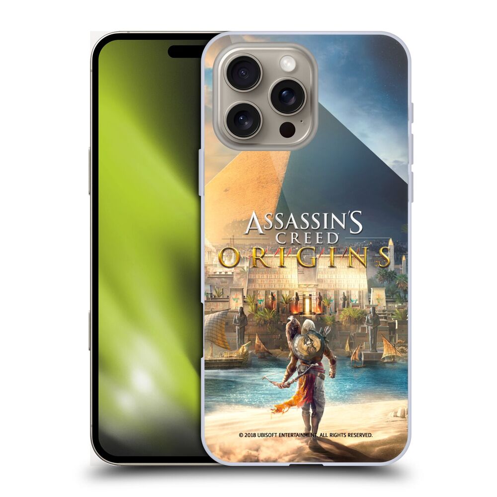 ASSASSINS CREED アサシンクリード - Origins Key Art / Bayek Pyramid ハード case / Apple iPhoneケース - PGS