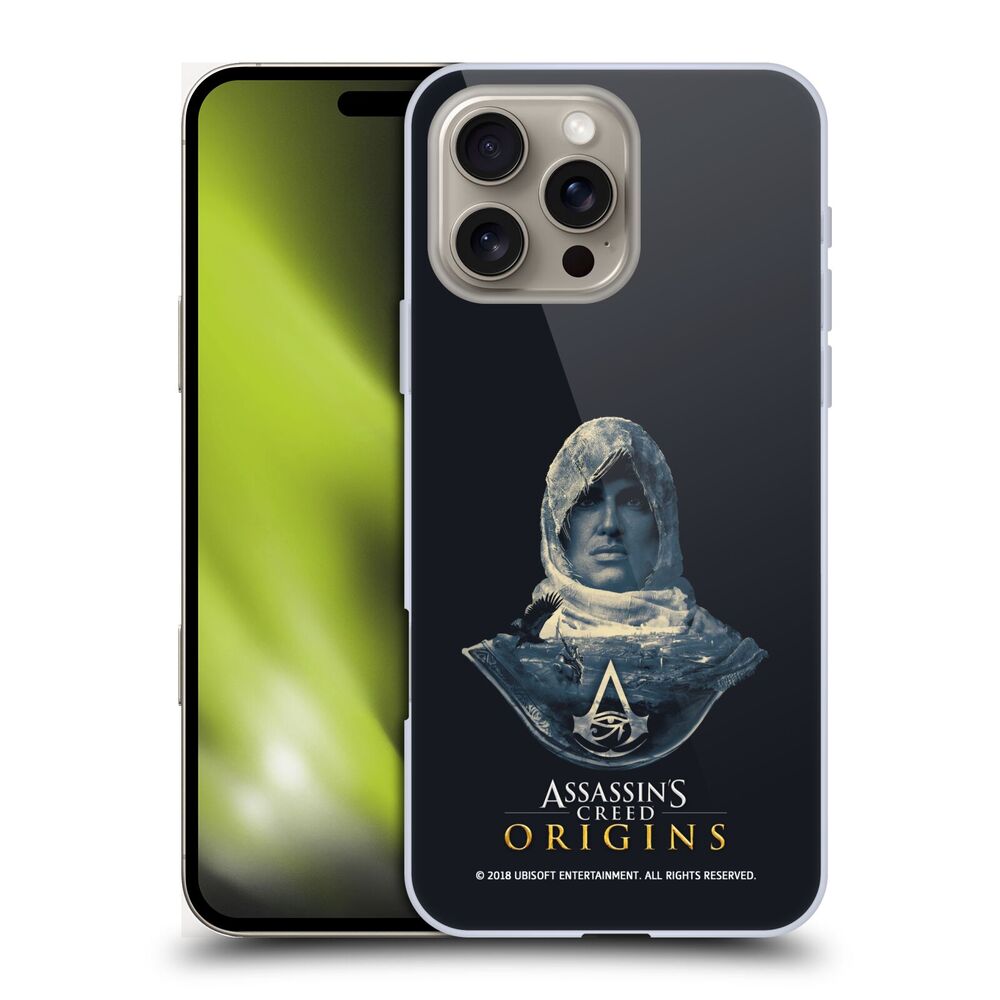 ASSASSINS CREED アサシンクリード - Origins Character Art / Bayek Double Exposure ハード case / Apple iPhoneケース - PGS