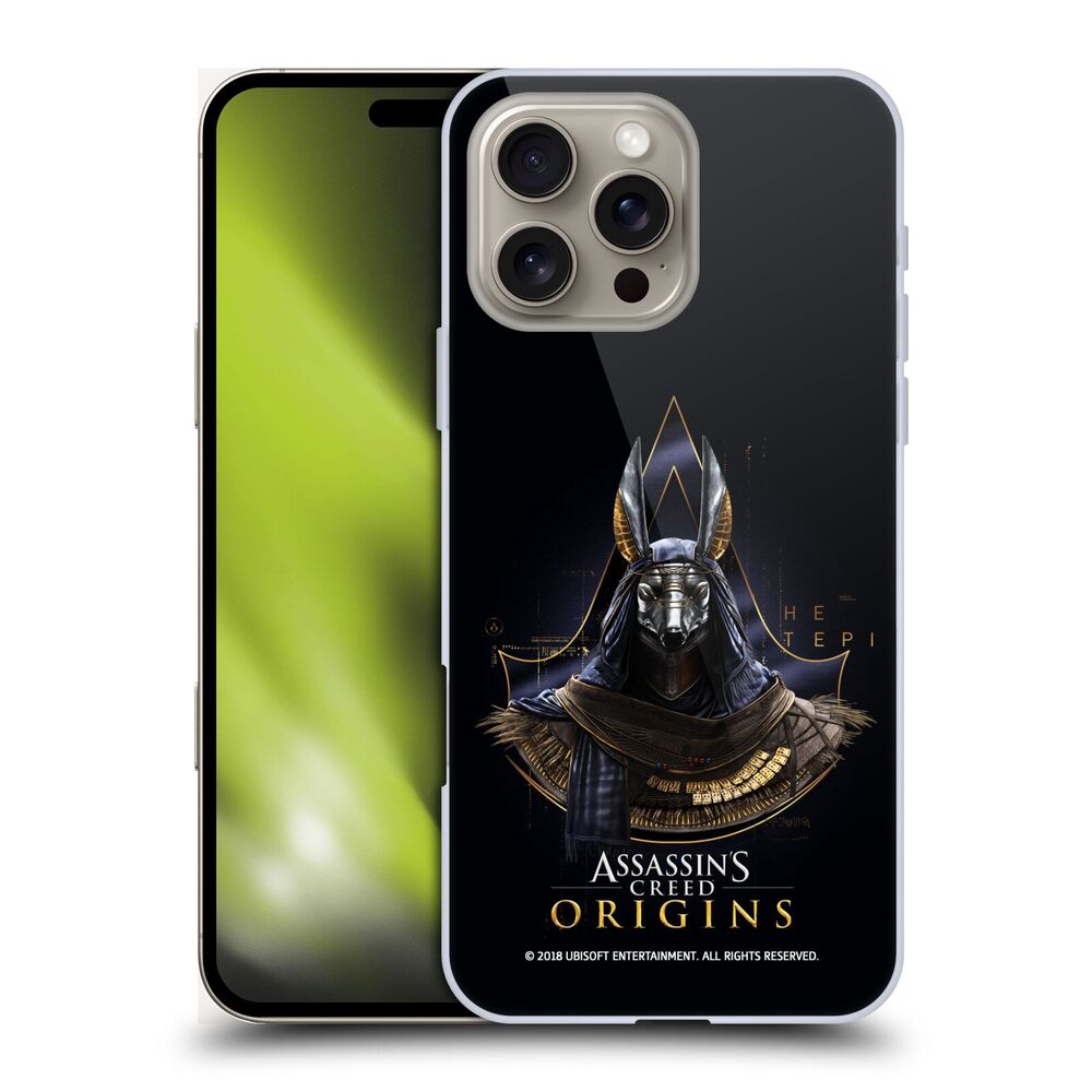 ASSASSINS CREED アサシンクリード - Origins Character Art / Hetepi ハード case / Apple iPhoneケース - PGS
