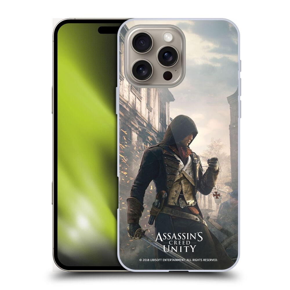 ASSASSINS CREED アサシンクリード - Unity Key Art / Arno Dorian Cross ハード case / Apple iPhoneケース - PGS