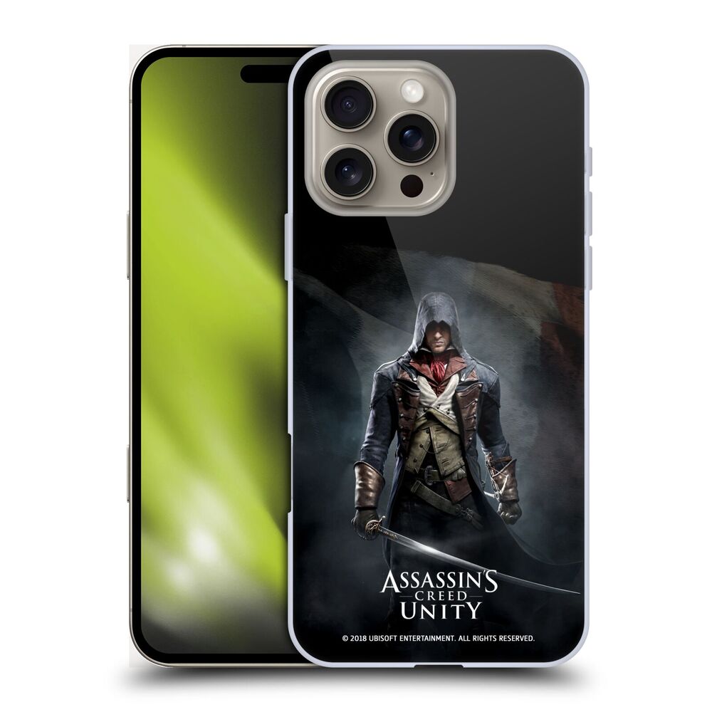 ASSASSINS CREED アサシンクリード - Unity Key Art / Arno Dorian Sword ハード case / Apple iPhoneケース - PGS