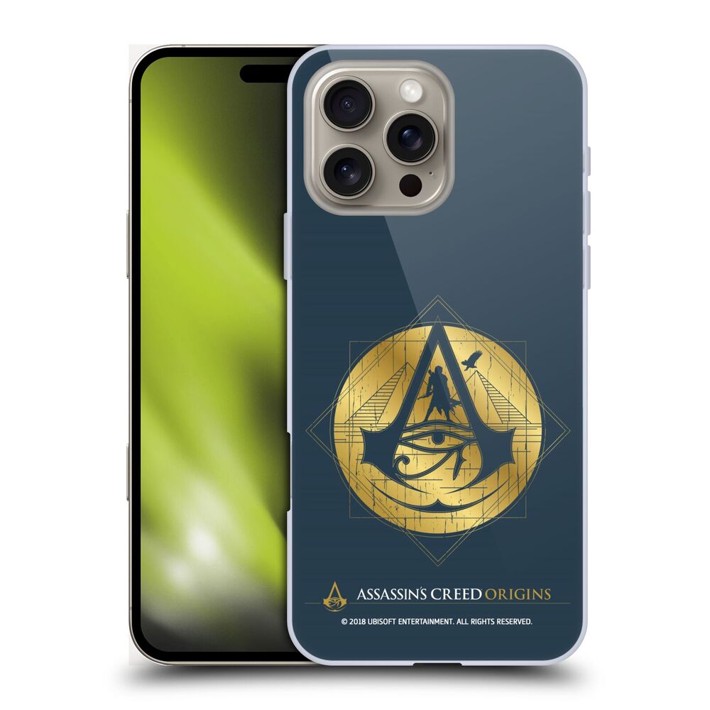 ASSASSINS CREED アサシンクリード - Origins Crests / Silhouette ハード case / Apple iPhoneケース - PGS