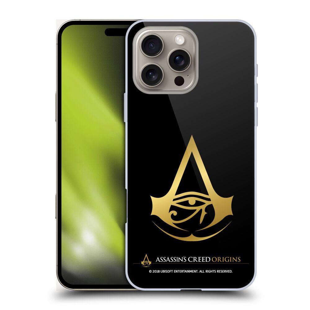 ASSASSINS CREED アサシンクリード - Origins Crests / Plain ハード case / Apple iPhoneケース - PGS