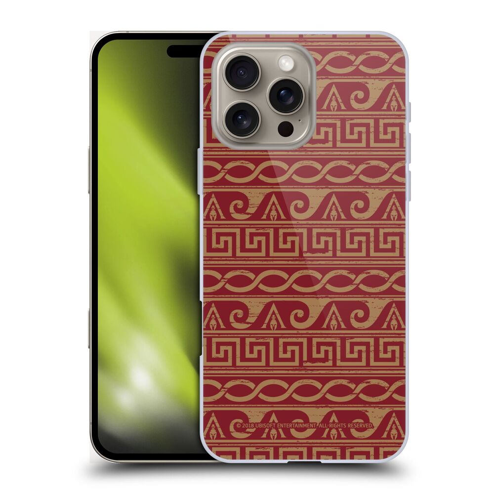 ASSASSINS CREED アサシンクリード - Odyssey Patterns / Gold Meander ハード case / Apple iPhoneケース - PGS